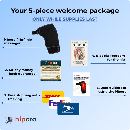 Hipora 4-in-1 hip massager